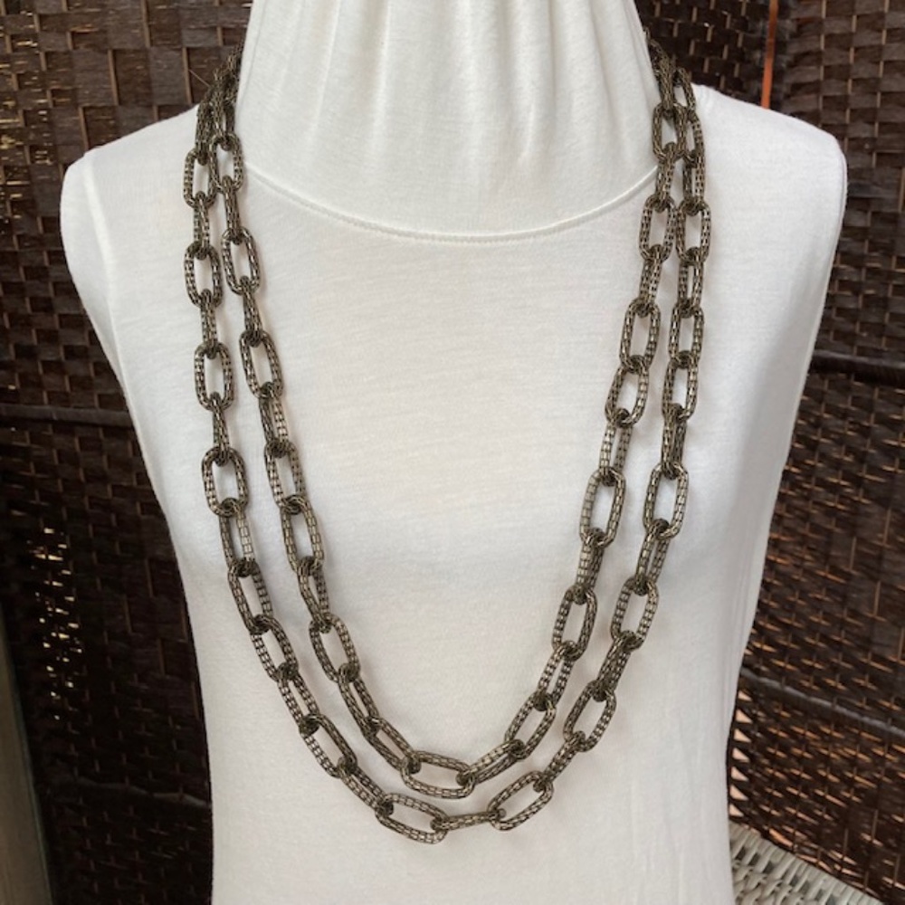 DARK GOLDTONE belt/necklace